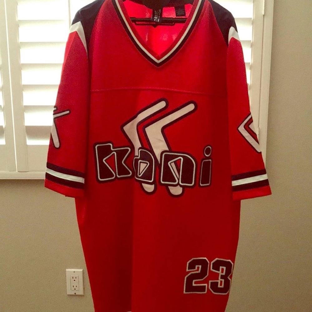 Vintage Karl Kani #23 Jersey short sleeve shirt RARE